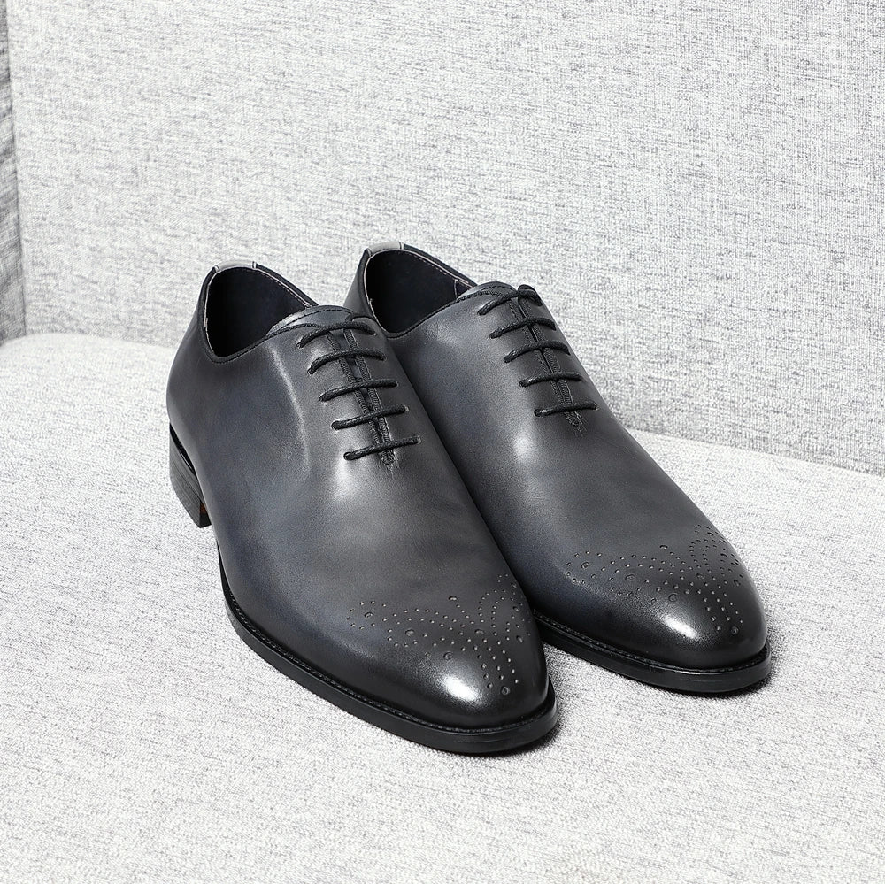 👑 Royal Oxford Artisan – Cuir Italien