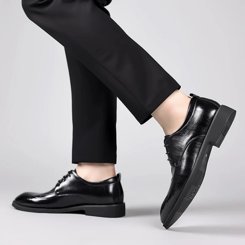 👑 King Derby Verni – Chaussure Banquet Prestige