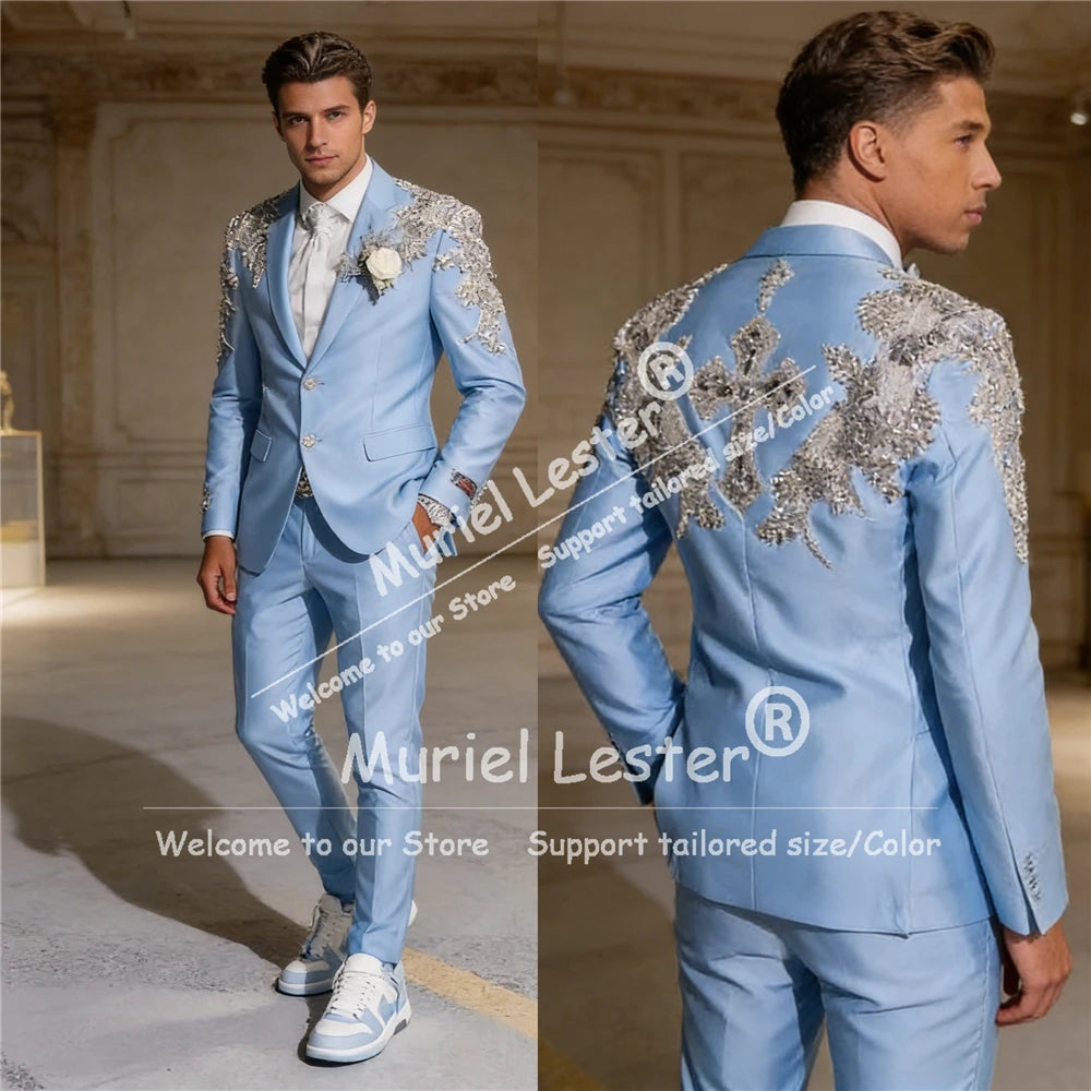 👑 KING PRESTIGE SUIT — COSTUME 2 PIÈCES HOMME SUR MESURE