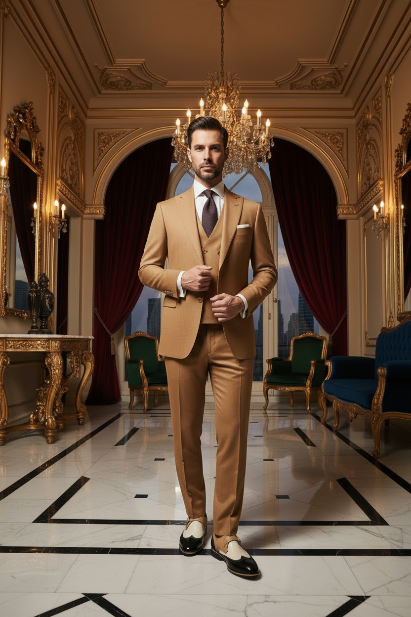 👑 Royal Oxford Brogue – Cuir Signature 2026