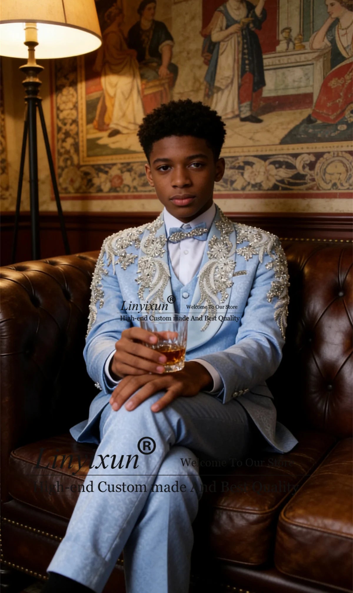 👑 KING CEREMONY SUIT — TROIS PIÈCES MARIAGE SIGNATURE