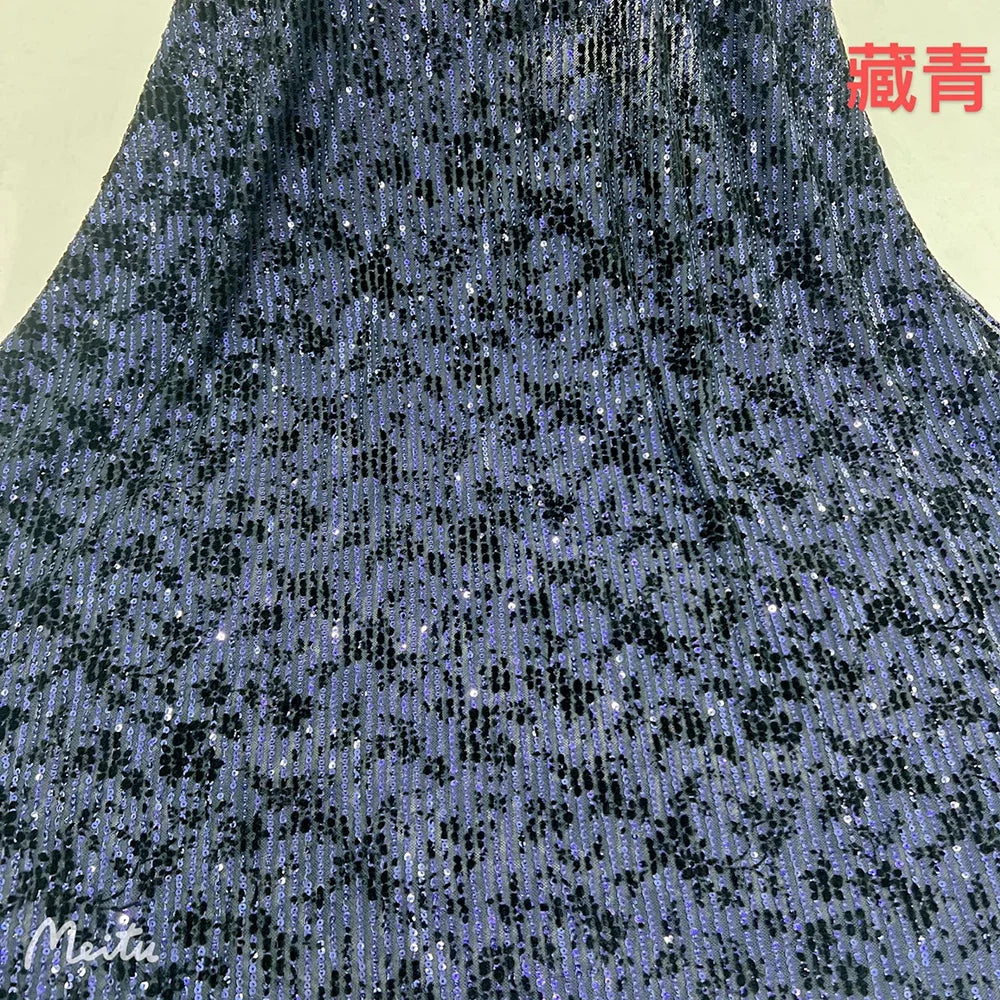 👑 KING JACQUARD SUIT — COSTUME 2 PIÈCES JACQUARD & SEQUINS COUTURE