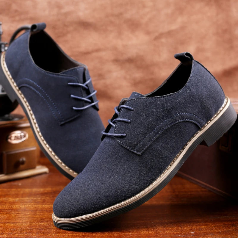 👑 Royal Oxford Suede – Grande Taille Disponible