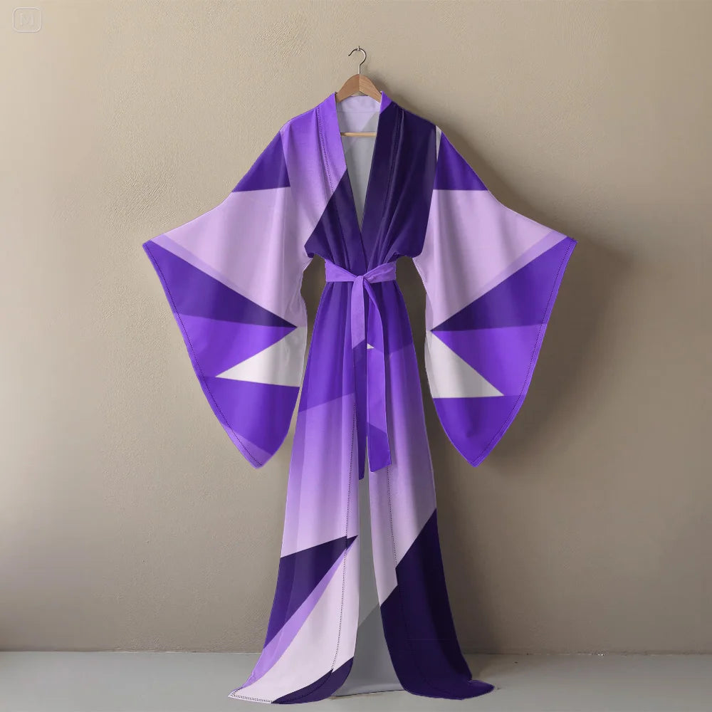 👑 Queen Kimono Boho – Robe Vacances Luxe