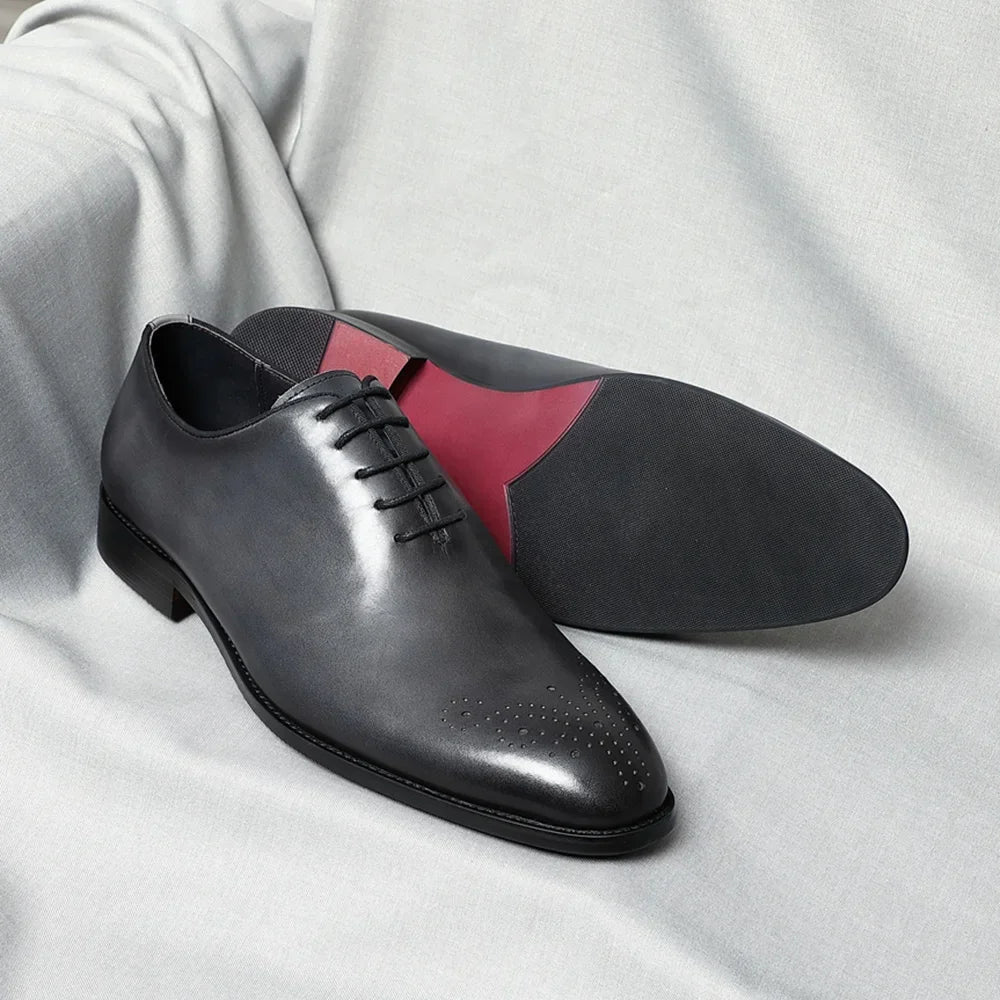 👑 Royal Oxford Artisan – Cuir Italien