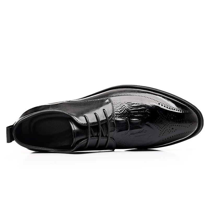 👑 King Derby Verni – Chaussure Banquet Prestige
