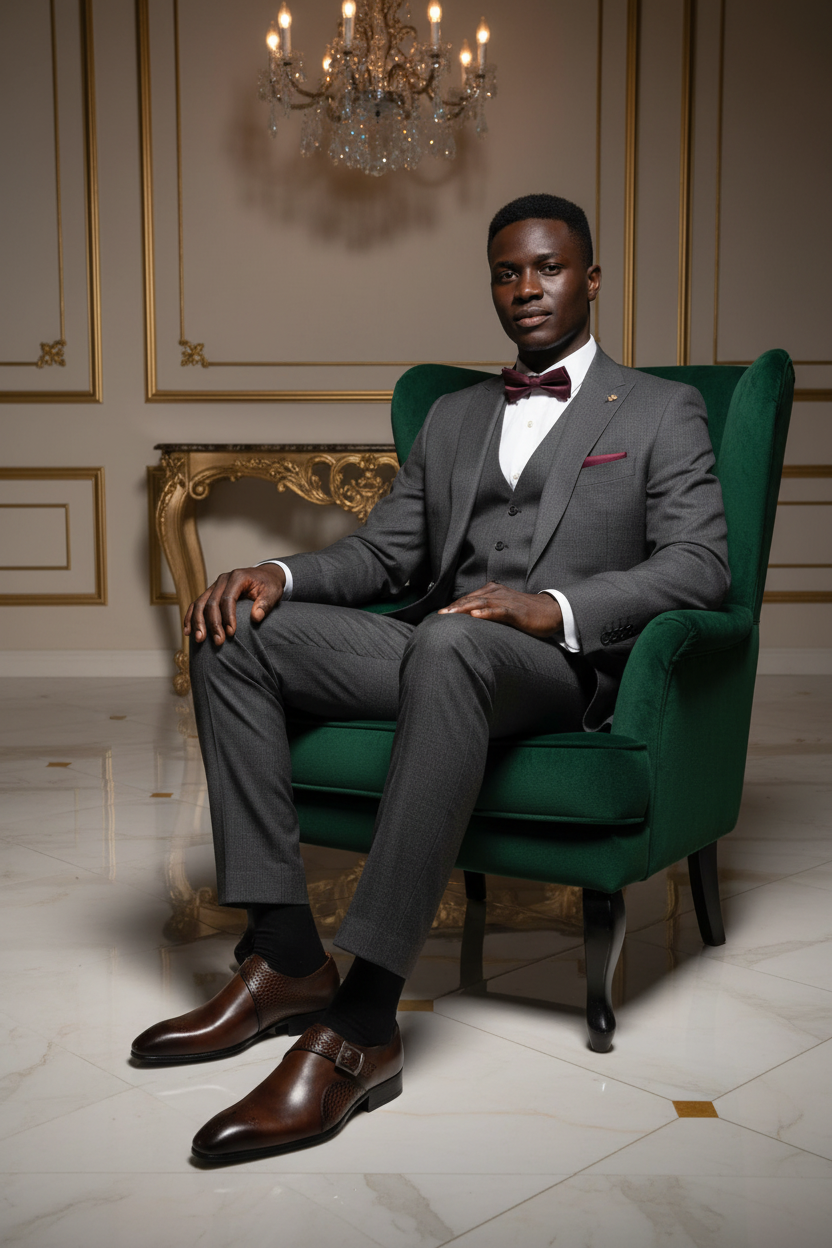 👑 Royal Monk Cuir – Loafer Business Signature