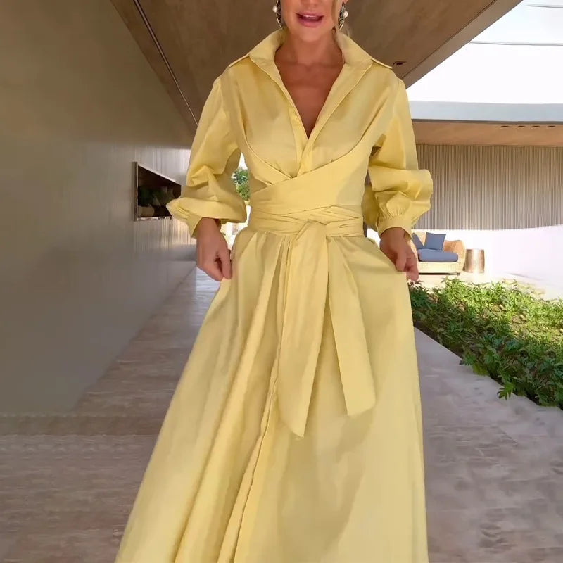 👑 Queen Robe Chemise – Éclat Soleil | Runway Edition