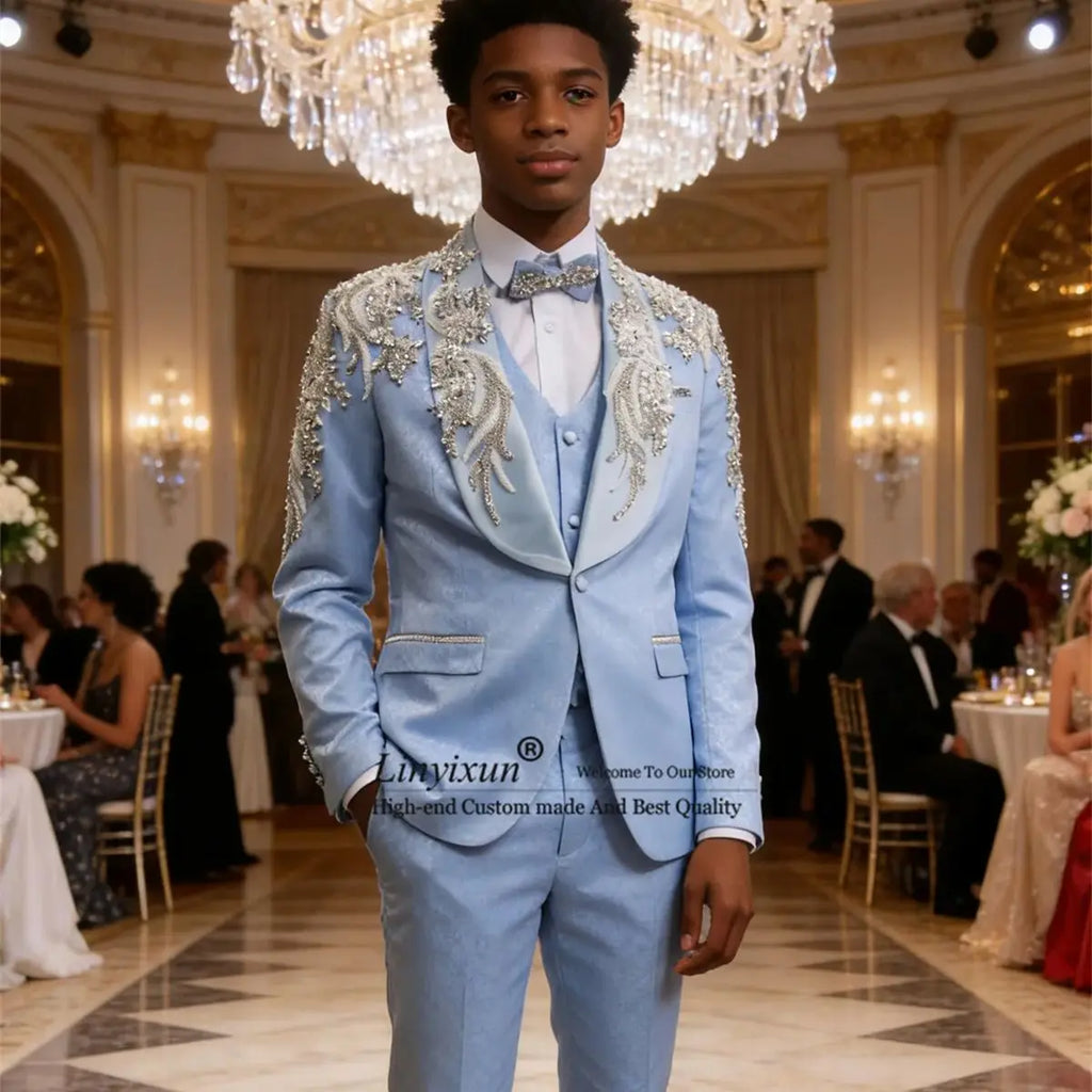 👑 KING CEREMONY SUIT — TROIS PIÈCES MARIAGE SIGNATURE