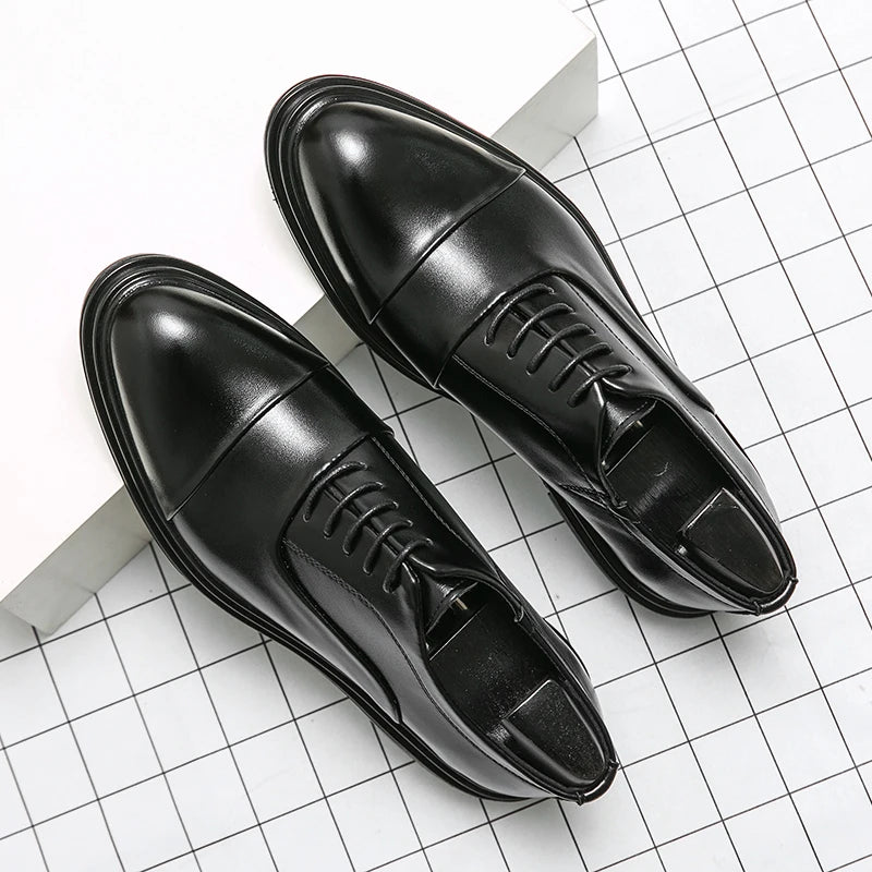 👑 King Cuir Quotidien – Derby Business Confort