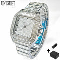 👑 Royal Montre Diamants – Quartz Hip Hop Luxe