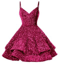 👑 QUEEN SEQUINS COL V — ROBE PROM SIGNATURE RUNWAY EDITION
