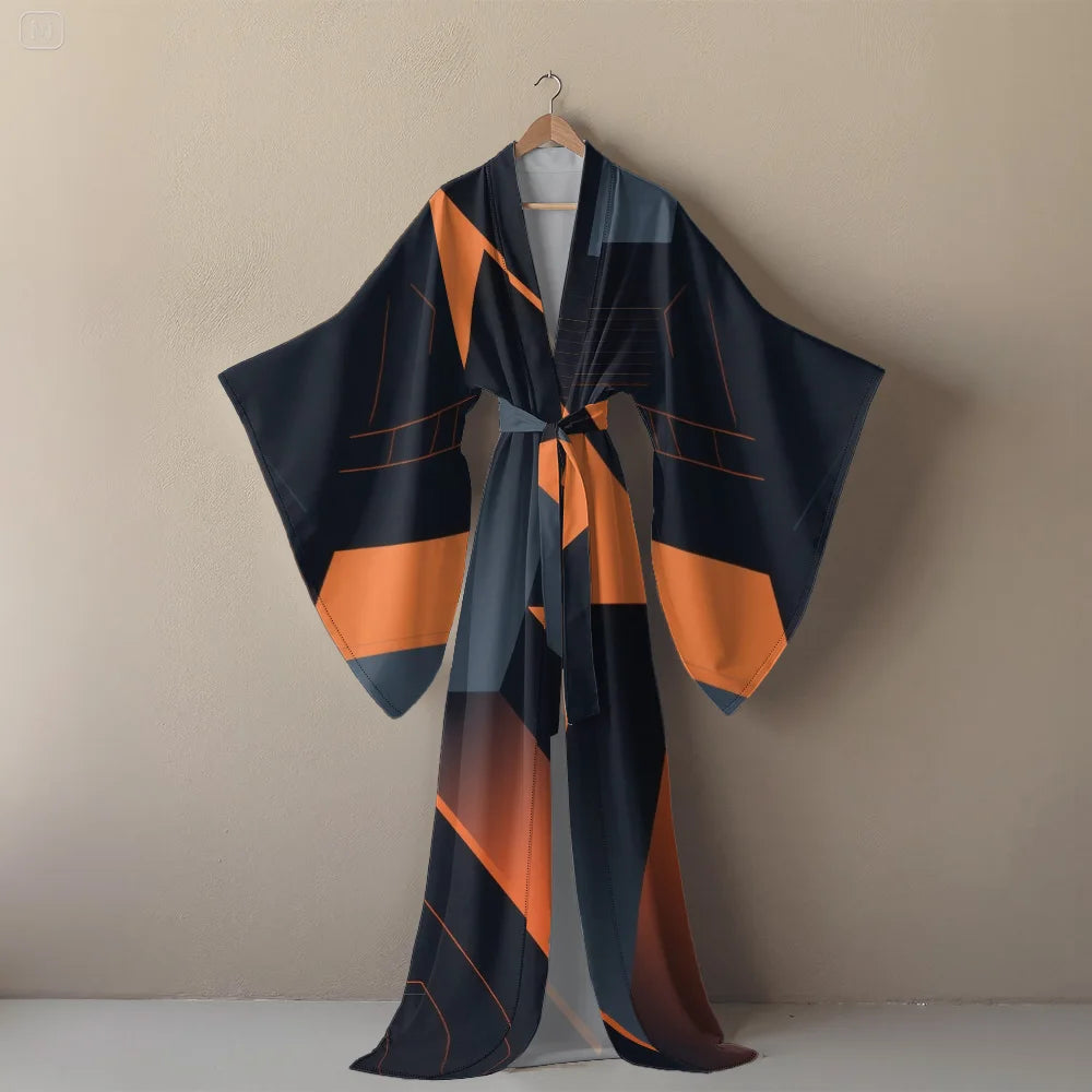 👑 Queen Kimono Boho – Robe Vacances Luxe