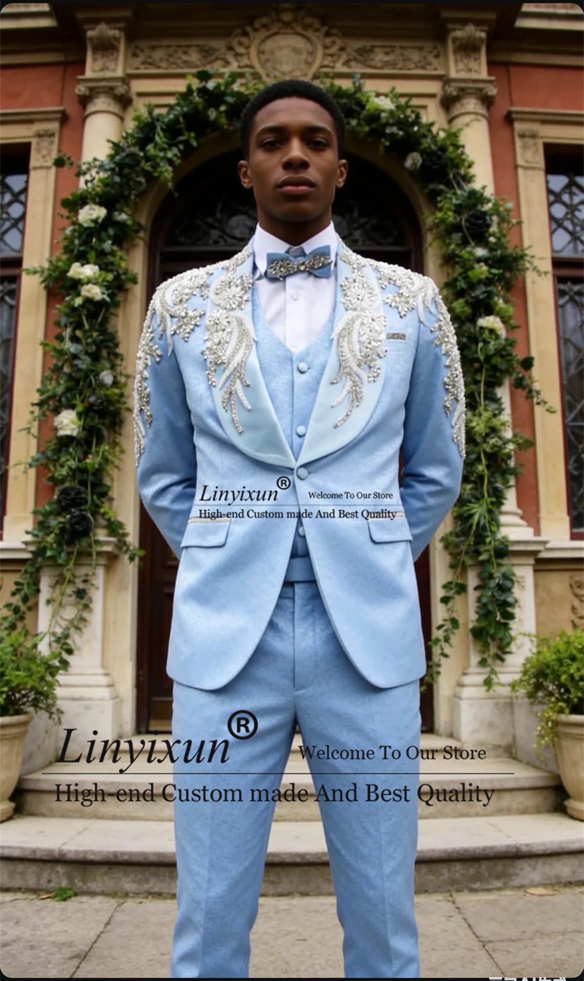👑 KING CEREMONY SUIT — TROIS PIÈCES MARIAGE SIGNATURE