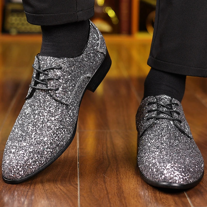 👑 Royal Sequins Or & Argent – Oxford Mariage