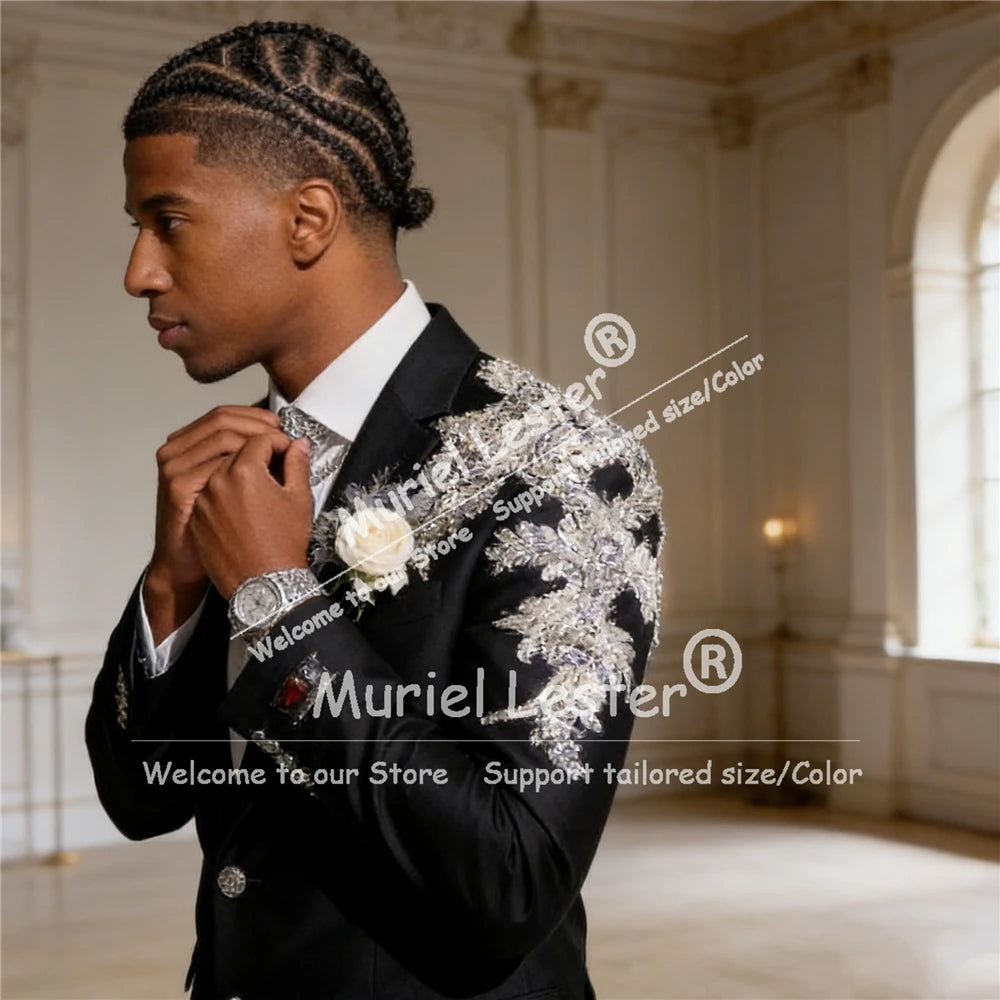 👑 KING PRESTIGE SUIT — COSTUME 2 PIÈCES HOMME SUR MESURE