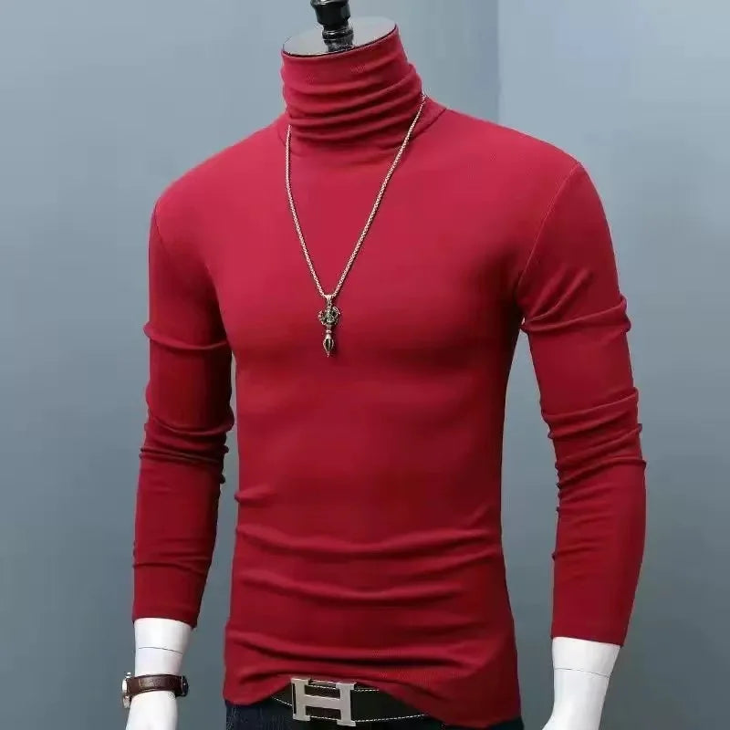 👑 KING TURTLENECK — COL ROULÉ SLIM FIT SIGNATURE