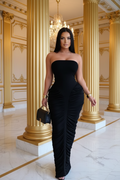 👑 Queen Tube Maxi – Robe Bodycon Longue