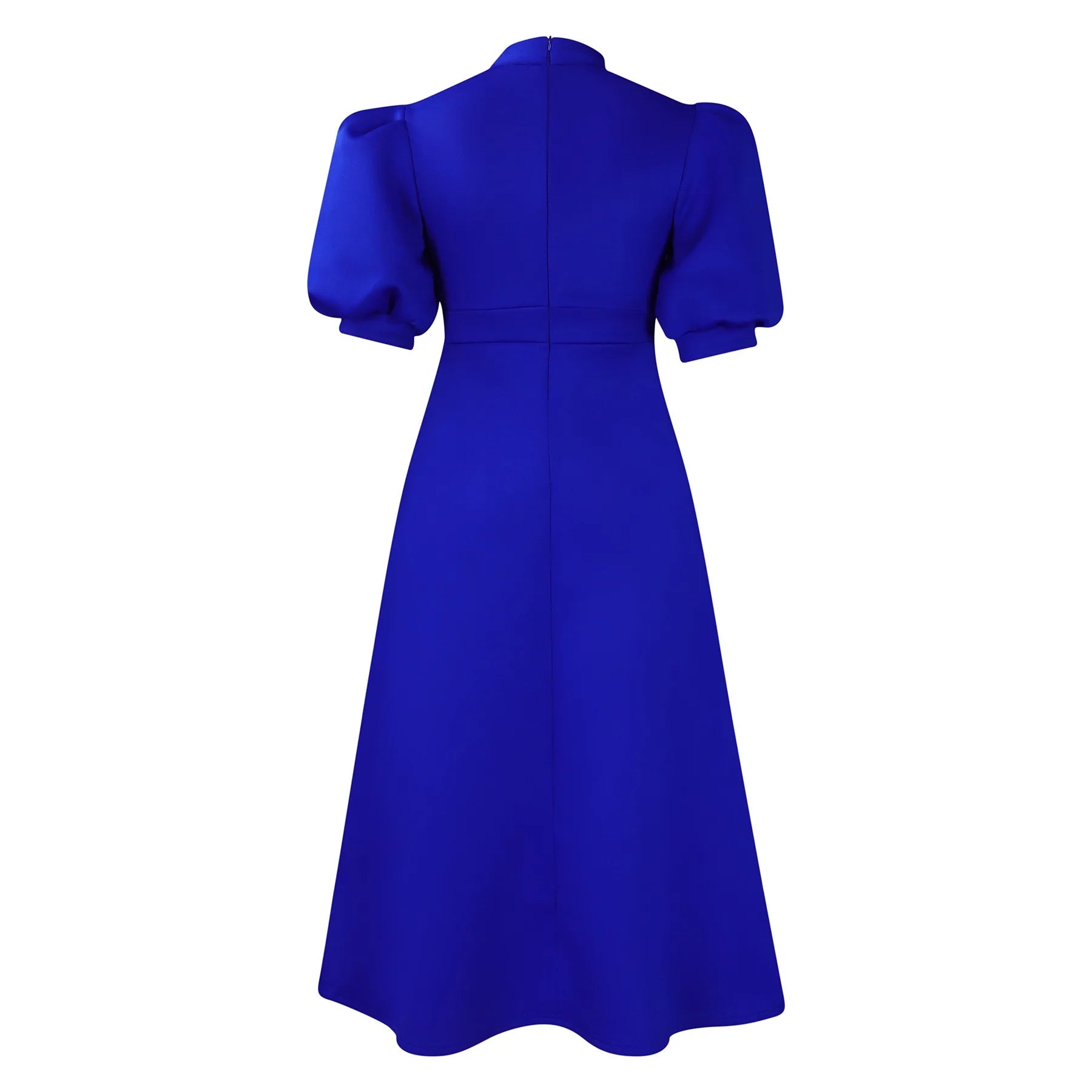 👑 QUEEN BOW — ROBE PLISSÉE À NŒUD SIGNATURE