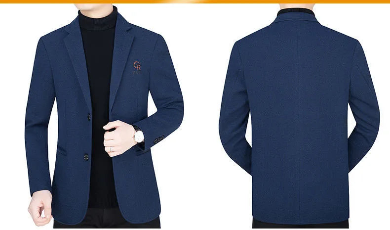 👑 KING WOOL BLAZER — VESTE BLAZER LAINE LUXE BUSINESS CASUAL SIGNATURE