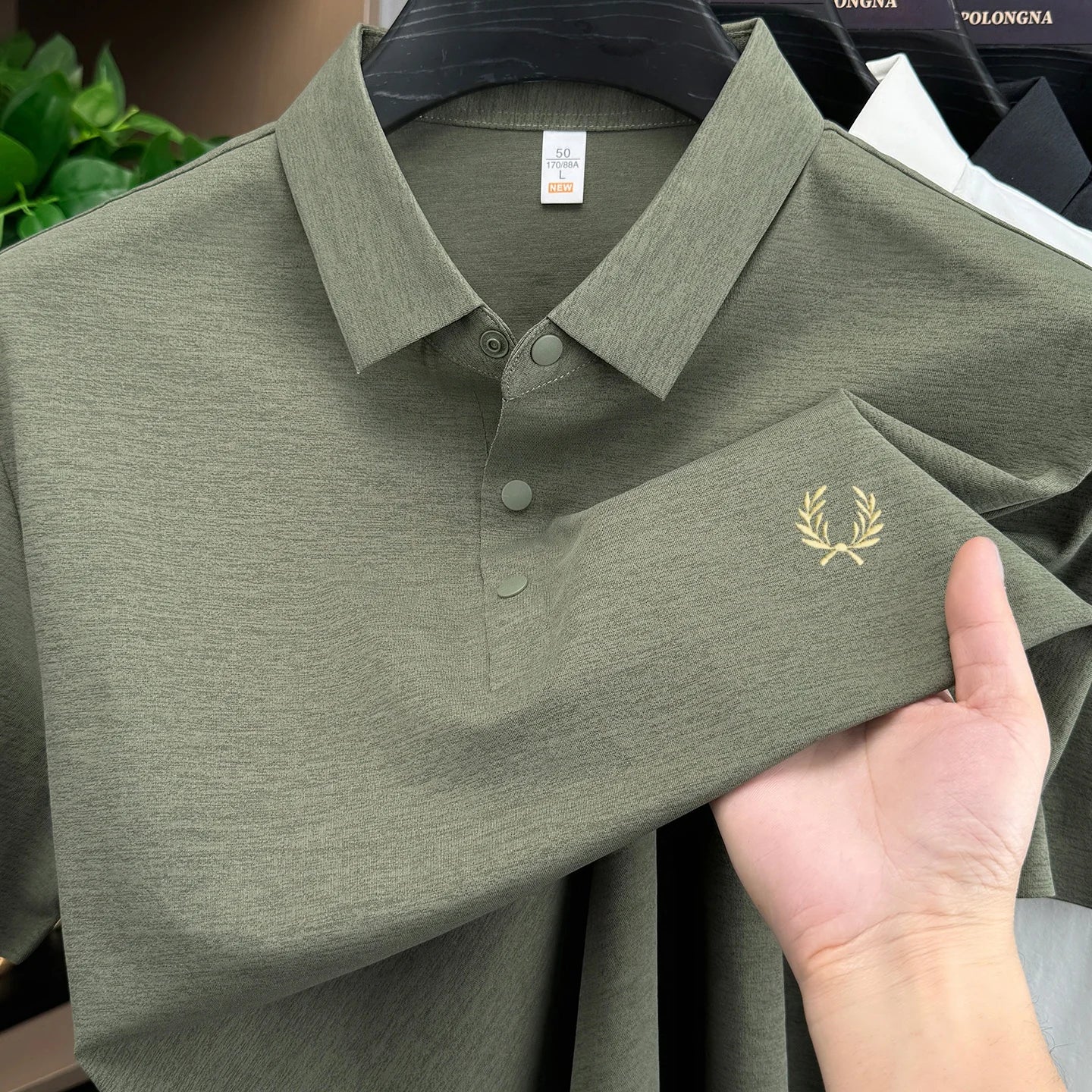 👑 KING POLO BRODÉ PREMIUM — BUSINESS CASUAL ÉTÉ RUNWAY EDITION