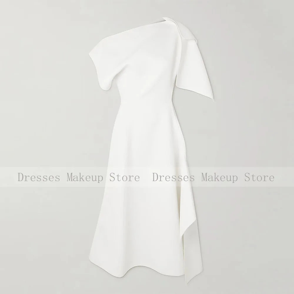 👑 QUEEN ASYMMETRY — ROBE JERSEY COL BATEAU ASYMÉTRIQUE