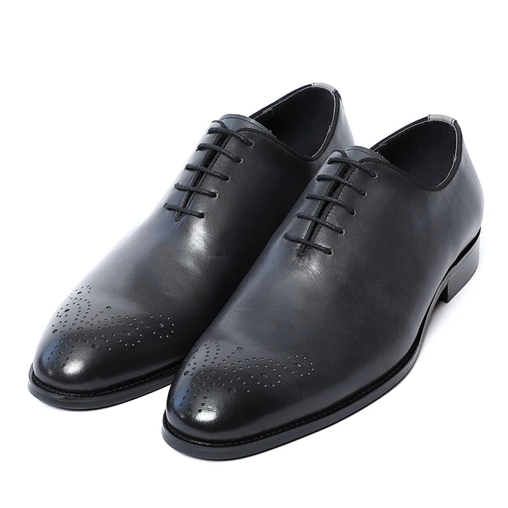 👑 Royal Oxford Artisan – Cuir Italien