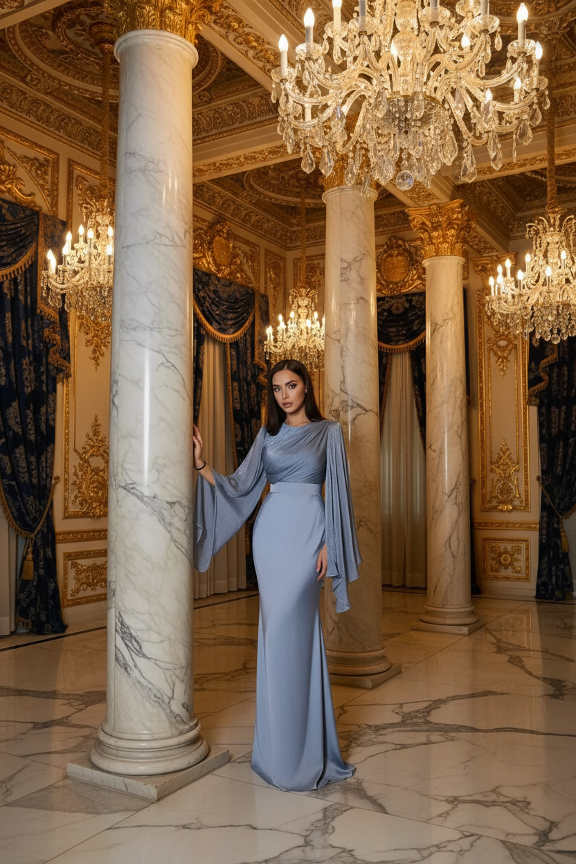 👑 QUEEN ABAYA FLUIDE — CÉRÉMONIE SIGNATURE RUNWAY EDITION