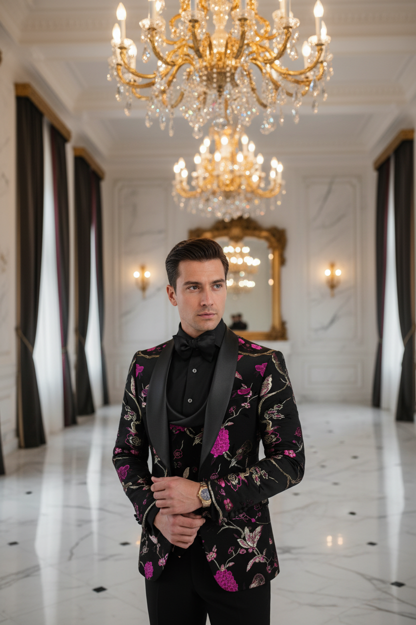 👑 King Léopard Or – Costume 3 Pièces Audace