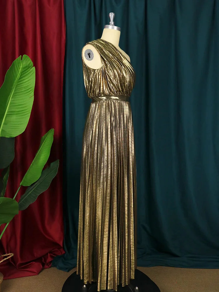 👑 QUEEN SILHOUETTE — ROBE LONGUE ASYMÉTRIQUE DOS NU COUTURE