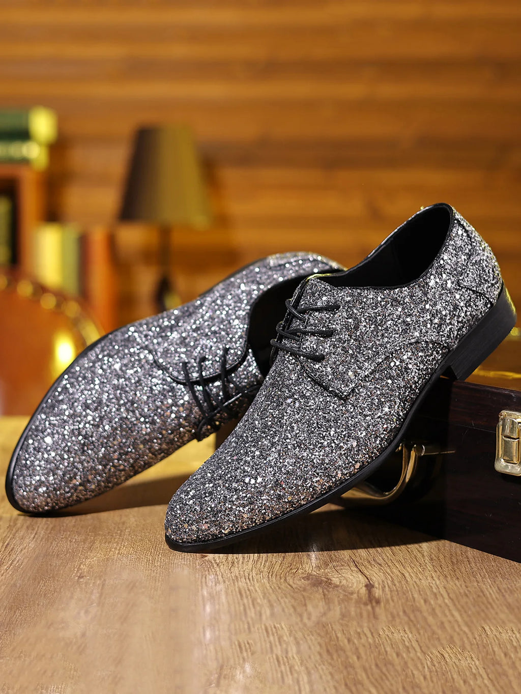 👑 Royal Sequins Or & Argent – Oxford Mariage