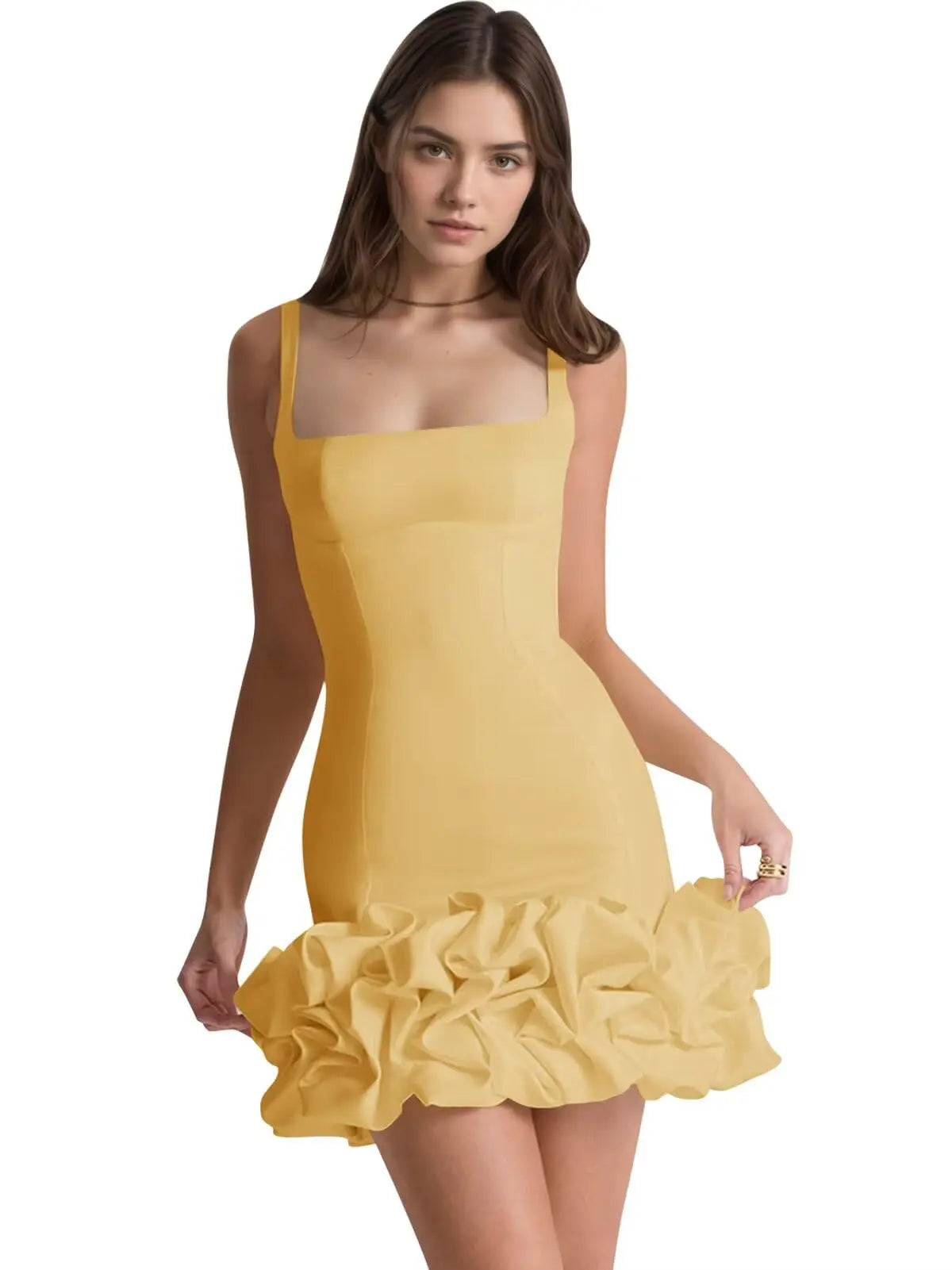 👑 QUEEN SATIN FLEURS 3D — CORSET SIGNATURE RUNWAY EDITION