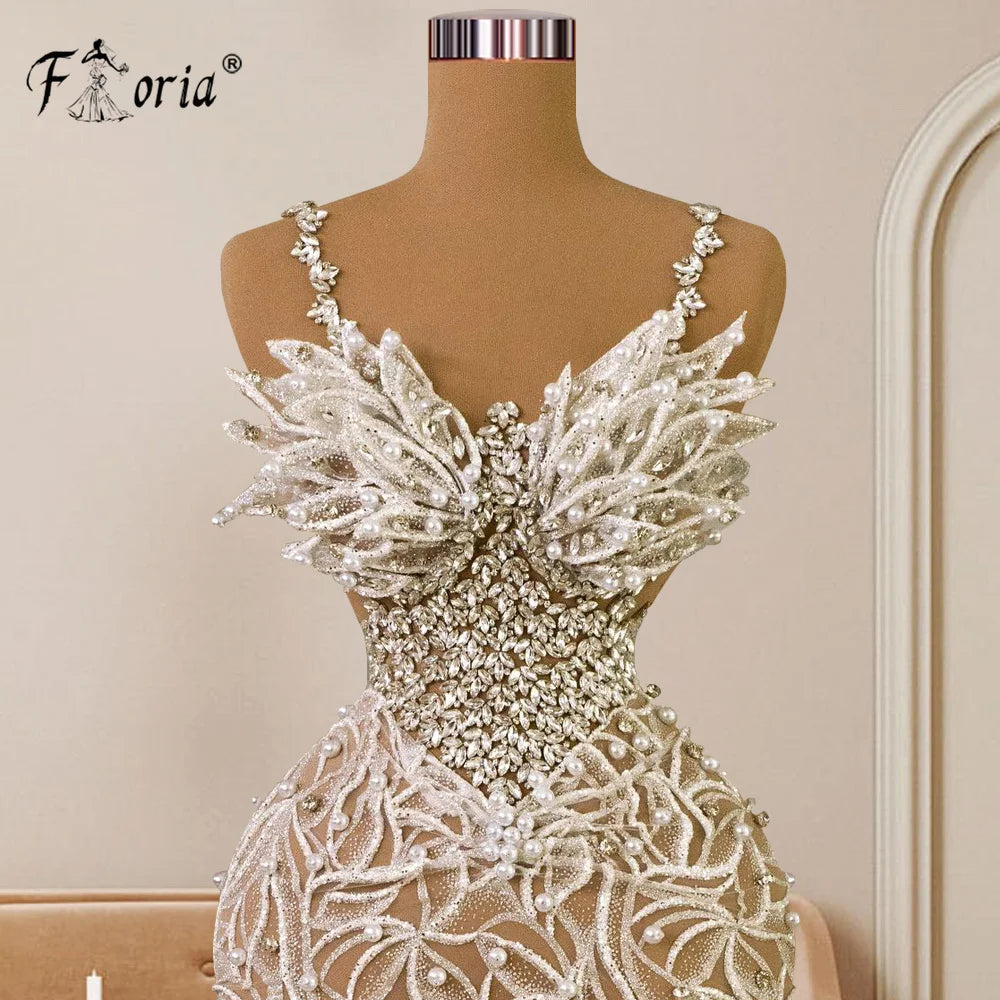 👑 QUEEN ILLUSION DRESS — ROBE COCKTAIL SIRÈNE À APPLIQUES