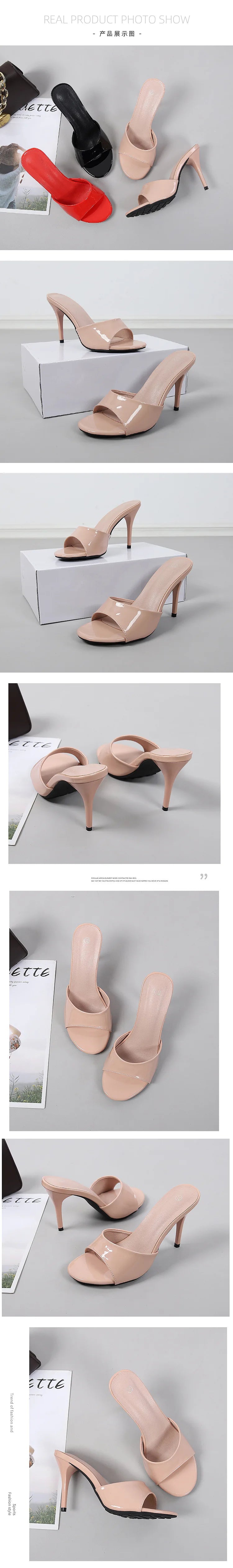 👑 ROYAL MULES — TALONS FINS LACQUÉES