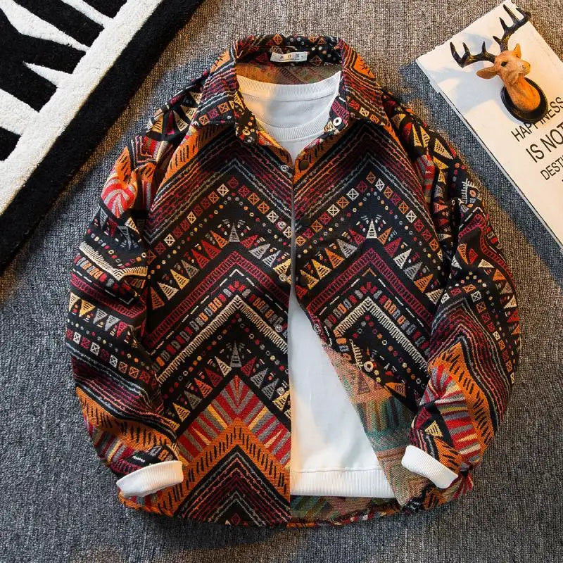 👑 KING HERITAGE SHIRT — ESSENCE ETHNIQUE EDITION