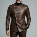 👑 KING POWER JACKET — VESTE PU SLIM FIT SIGNATURE