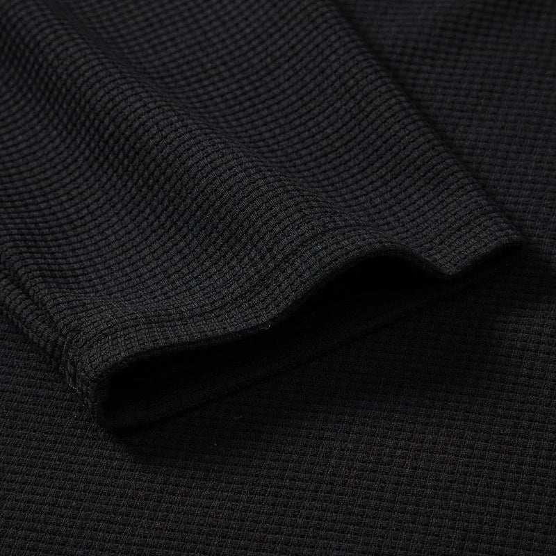 👑 KING POLO BRODÉ — POLO HOMME MANCHES LONGUES COUTURE PREMIUM