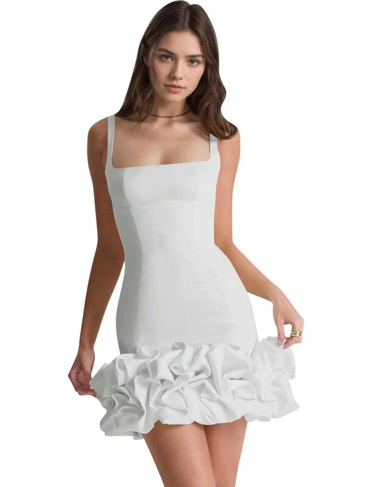 👑 QUEEN SATIN FLEURS 3D — CORSET SIGNATURE RUNWAY EDITION