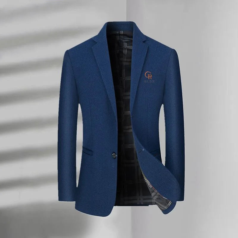 👑 KING WOOL BLAZER — VESTE BLAZER LAINE LUXE BUSINESS CASUAL SIGNATURE