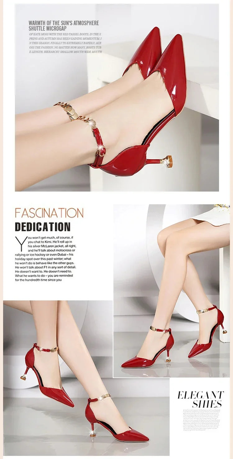 👑 ROYAL STILETTO BOUCLE — ESCARPINS BOUT POINTU