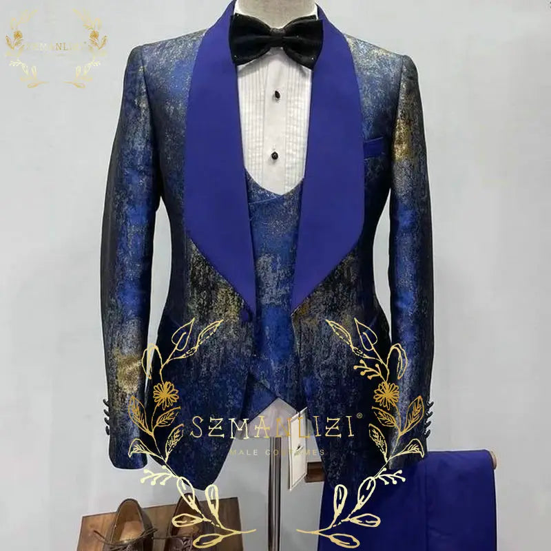 👑 King Léopard Or – Costume 3 Pièces Audace