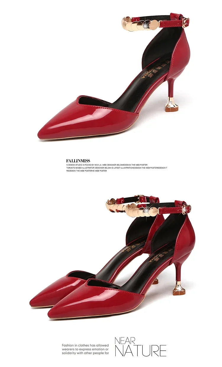 👑 ROYAL STILETTO BOUCLE — ESCARPINS BOUT POINTU