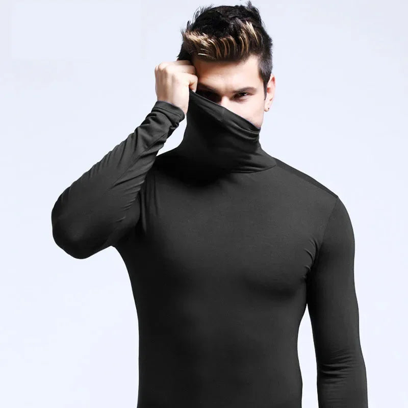 👑 KING TURTLENECK — COL ROULÉ SLIM FIT SIGNATURE
