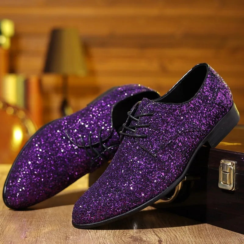 👑 Royal Sequins Or & Argent – Oxford Mariage