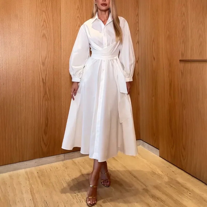👑 Queen Robe Chemise – Éclat Soleil | Runway Edition