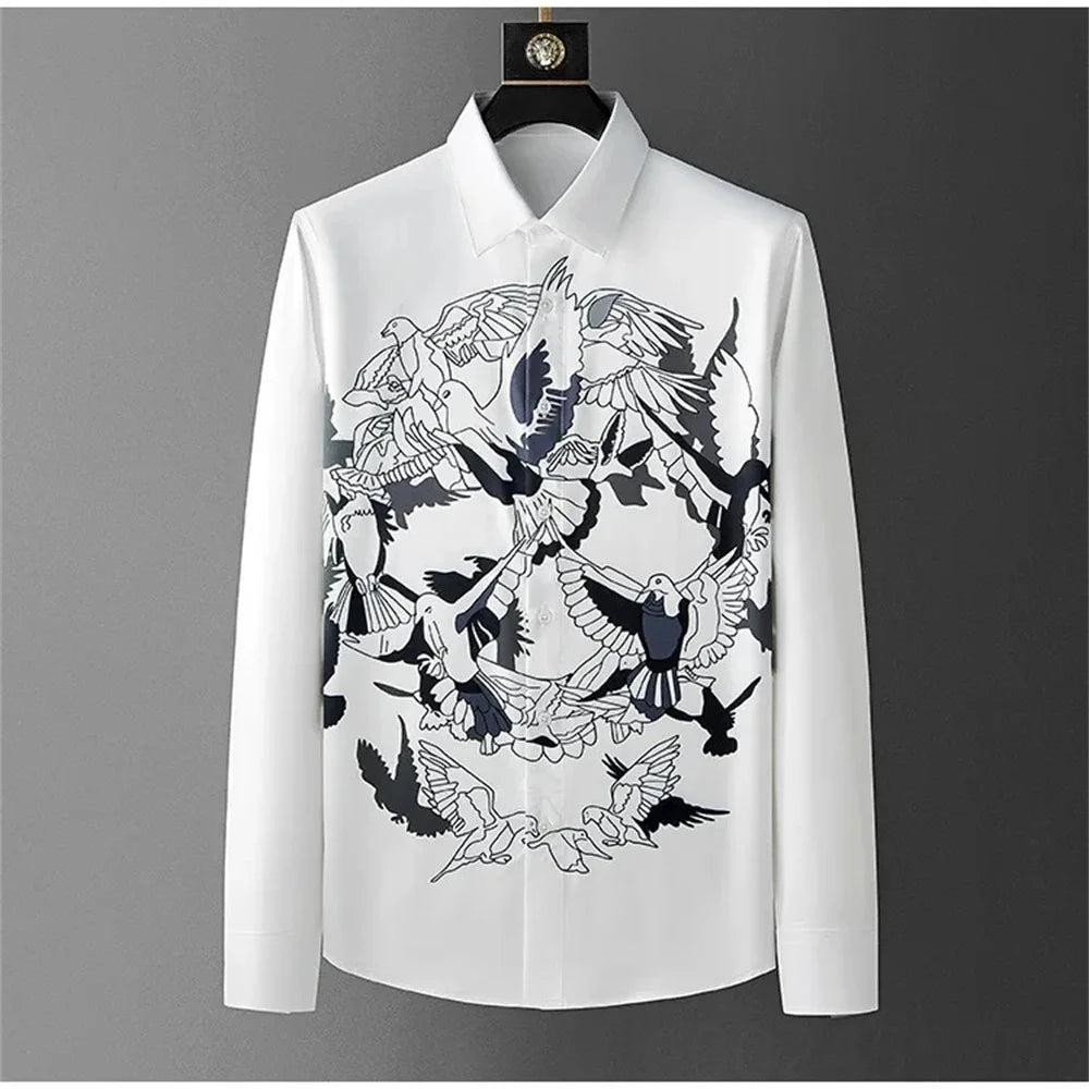 👑 KING CHEMISE IMPRIMÉE — URBAN SIGNATURE RUNWAY EDITION