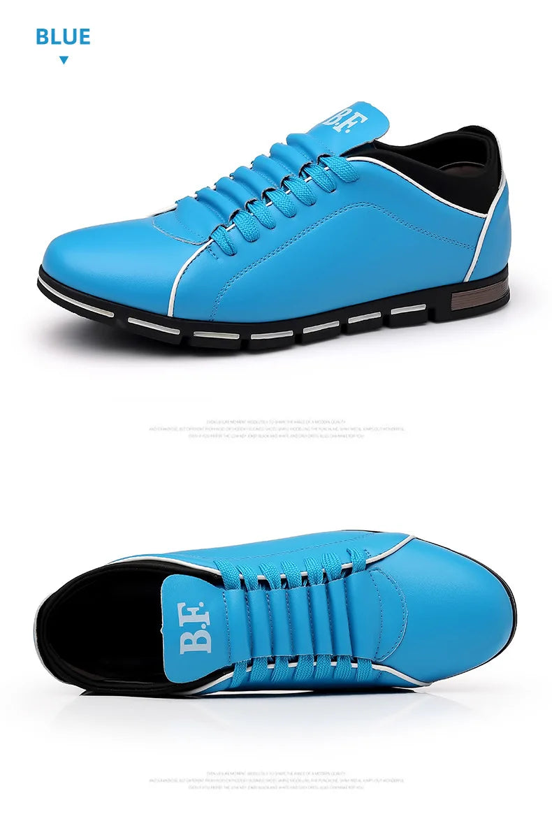 👑 King British Cuir – Loafer Casual Plat