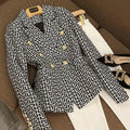👑 BLAZER GÉOMÉTRIQUE QUEEN — ÉDITION SIGNATURE PARIS