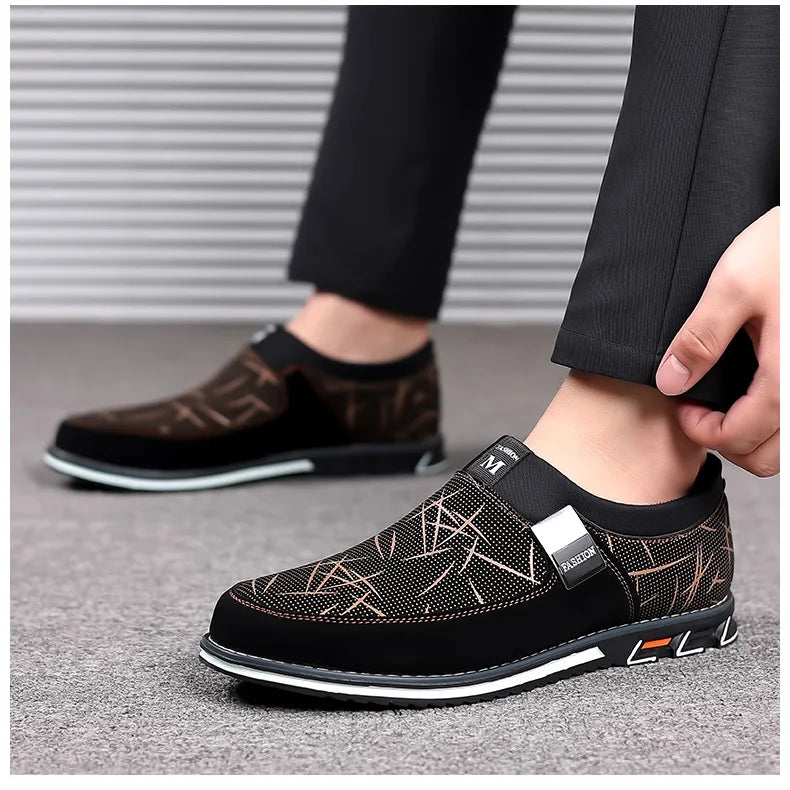 👑 King Slip-On Loafer – Mocassin Business Classique