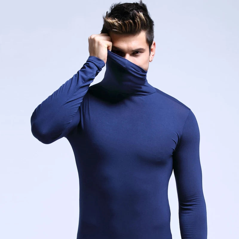 👑 KING BASE LAYER MODAL — COL ROULÉ SLIM HIVER RUNWAY EDITION
